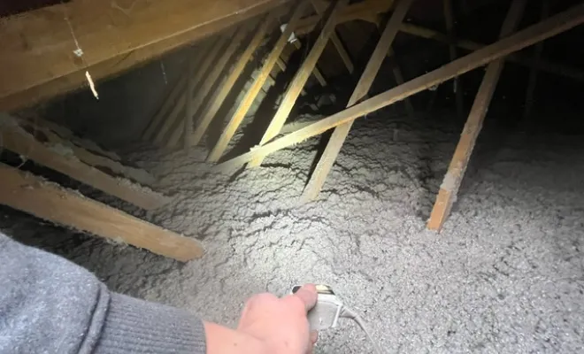 soufflage homogène sur toute la surface